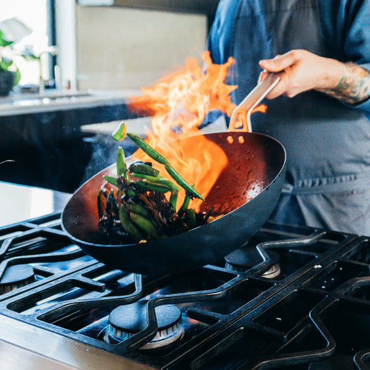 Carbon Steel Wok - US 8301