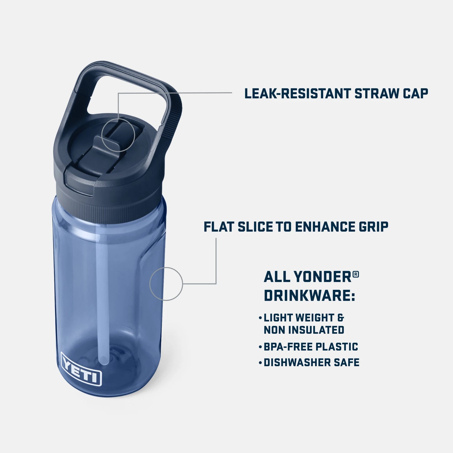 Jr. 600 mL / 20 oz Water Bottle - US 6102