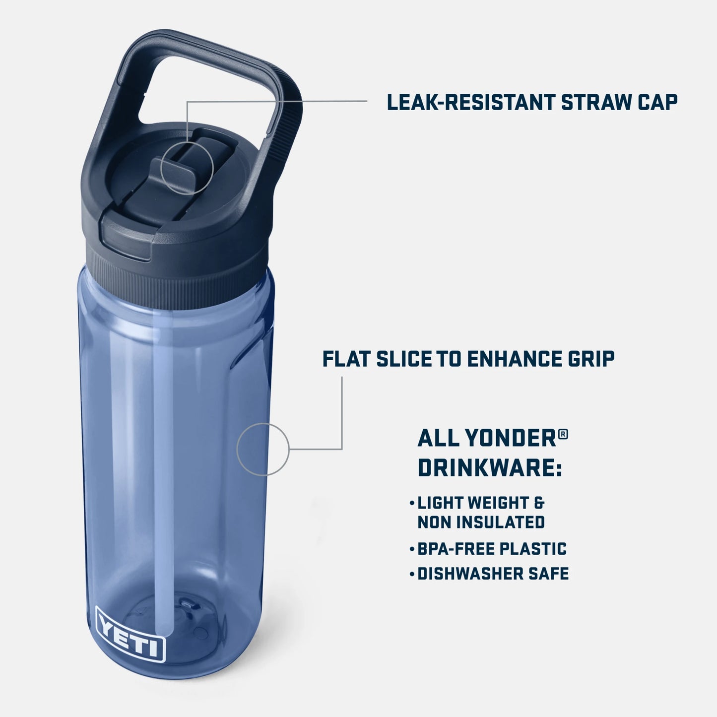 750 mL / 25 oz Water Bottle - US 6259