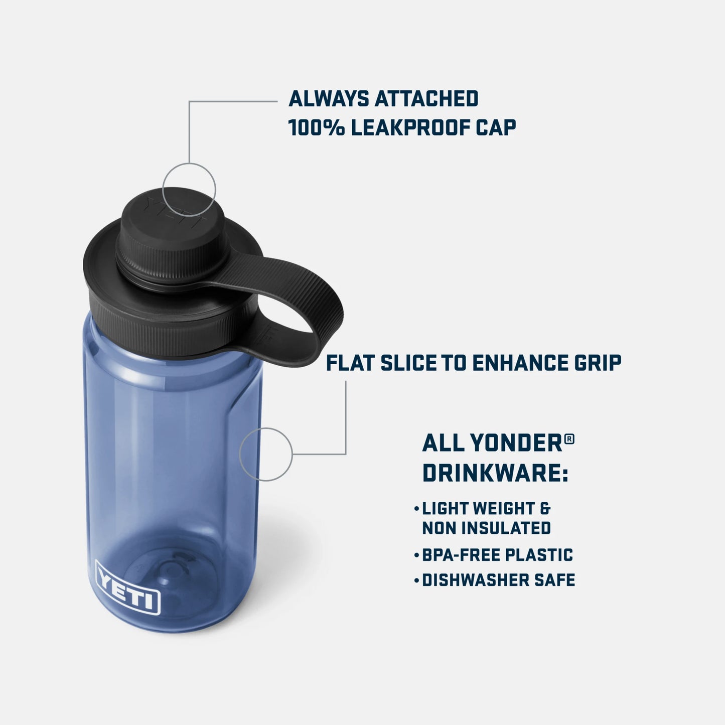 600 mL / 20 oz Water Bottle - US 3851