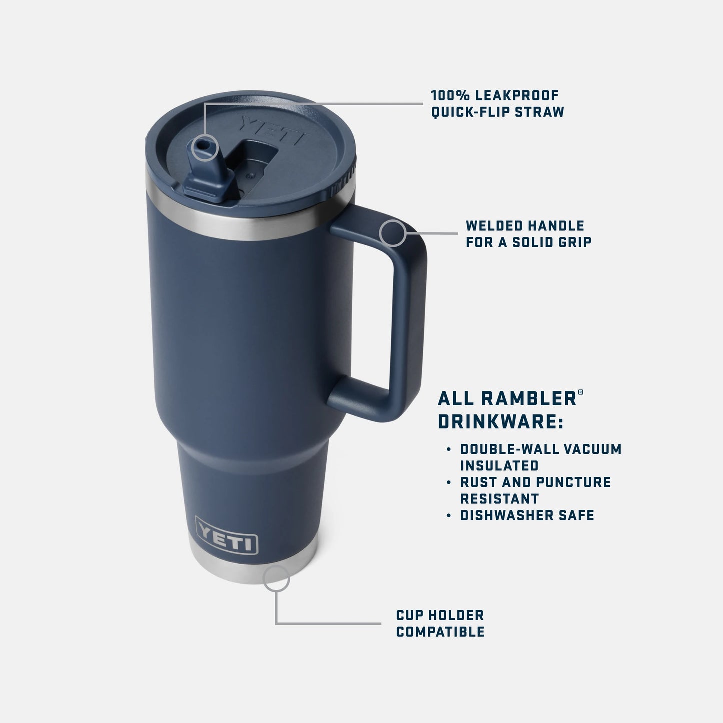40 oz Travel Straw Mug - US 8702