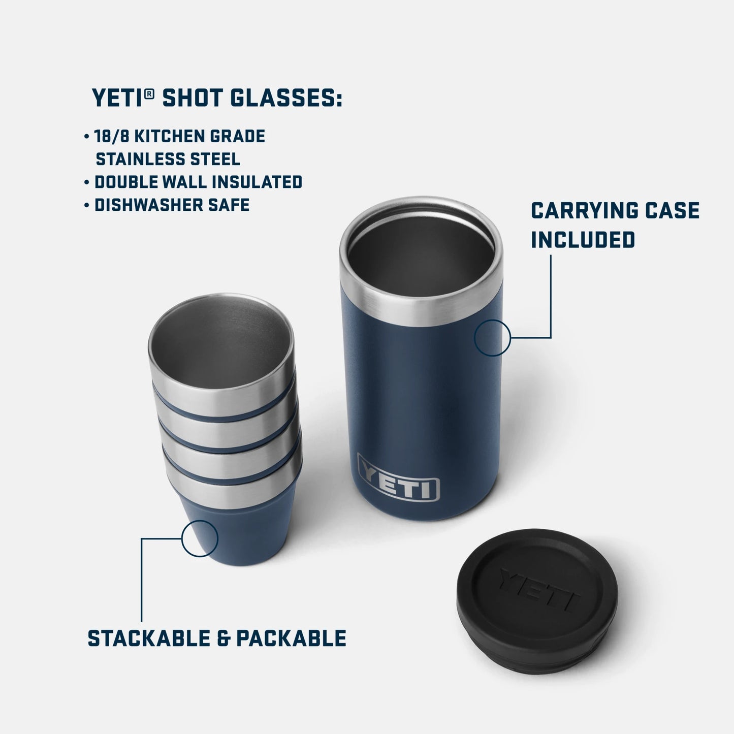 Shot Glasses - US 7973