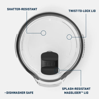 64 oz Twist-To-Lock MagSlider™ Pitcher Lid - US 6063