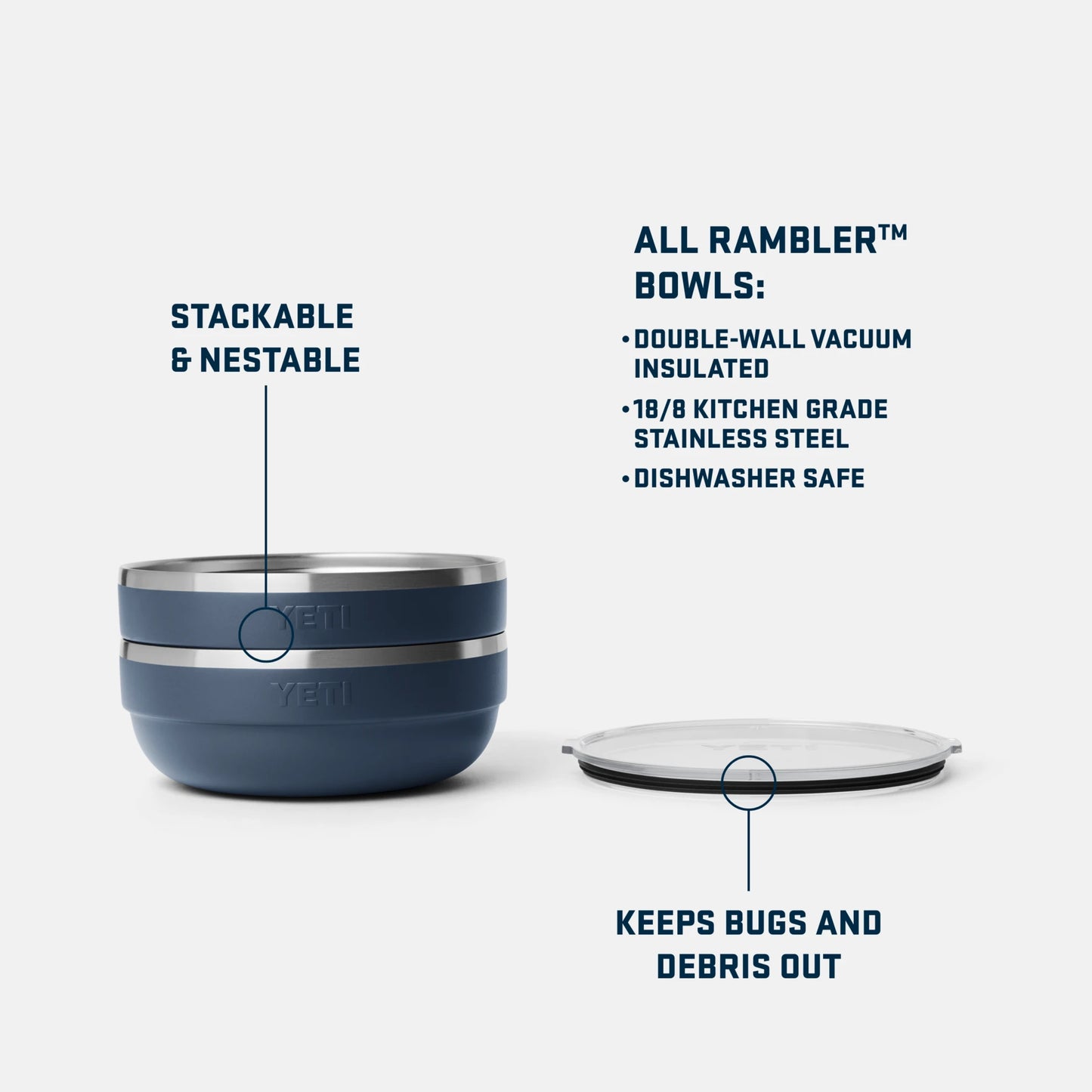 3.6 QT Insulated Low Bowl - US 4446
