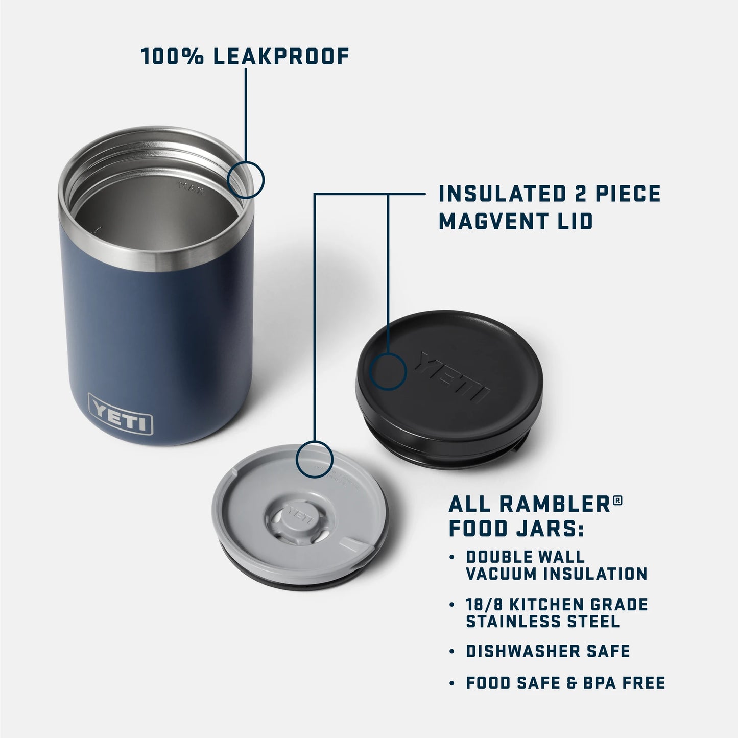 16 oz Insulated Food Jar - US 5125