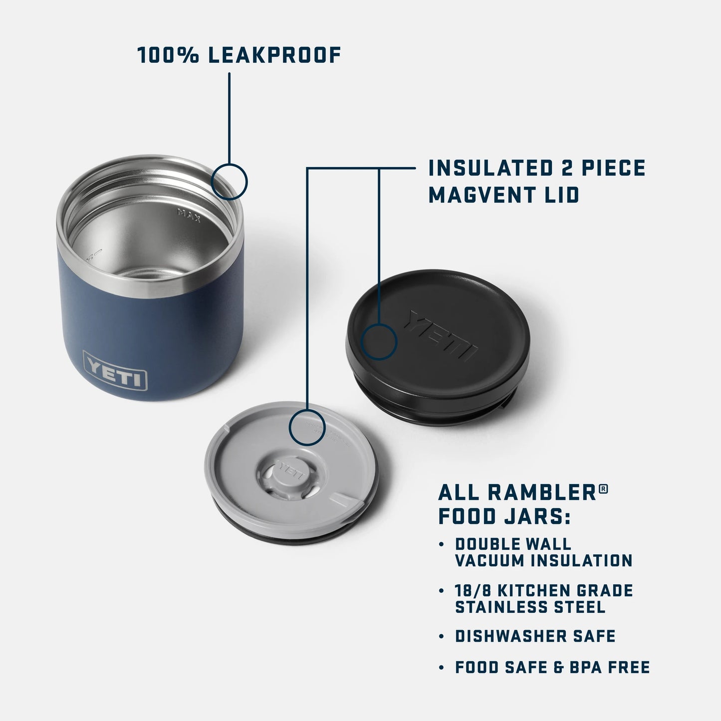 8 oz Insulated Food Jar - US 9892