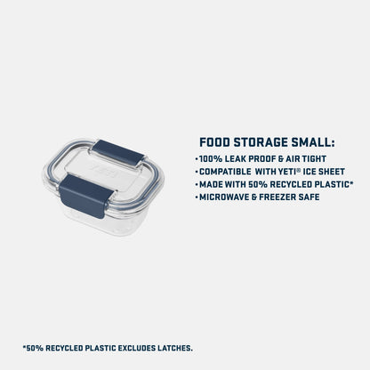 Small Plastic Food Storage - US 3483