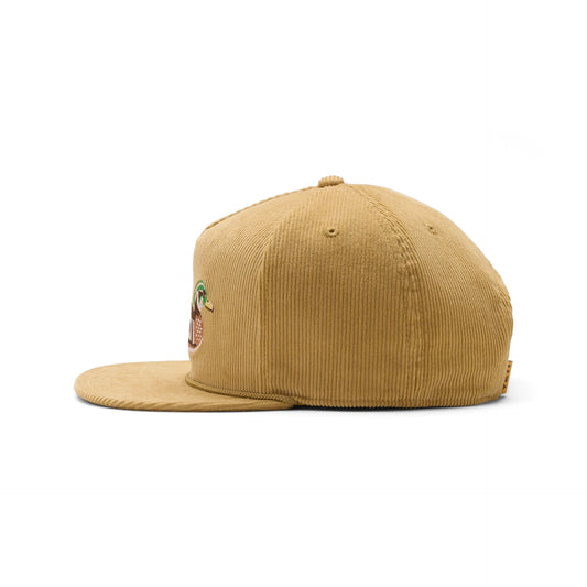 Corduroy Flat Brim Rope Hat - US 4448