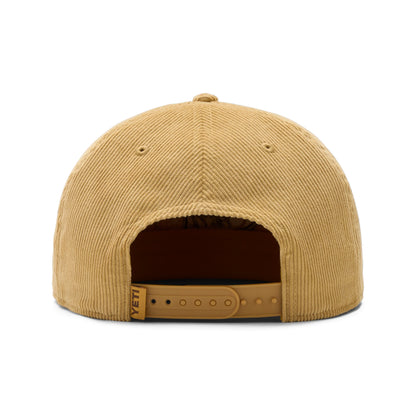 Corduroy Flat Brim Rope Hat - US 4448