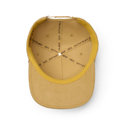 Corduroy Flat Brim Rope Hat - US 4448